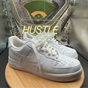 Nike Air Force 1 '07 Low “Triple White” Mens Sz 11